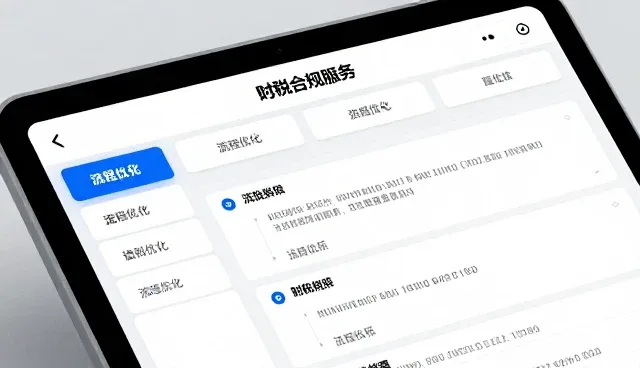 中小客户财税合规服务如何提升流程效率